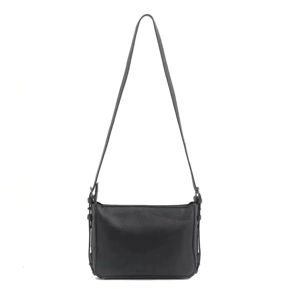 Ellington Leather Crossbody Purse by Mission Mercantile Leather Goods, natural skincare detail photo 15