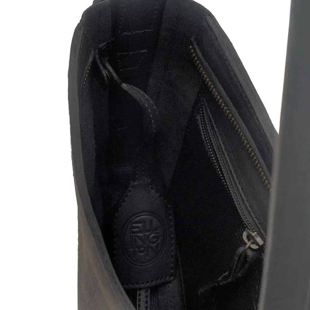 Ellington Leather Crossbody Purse by Mission Mercantile Leather Goods, natural skincare detail photo 18