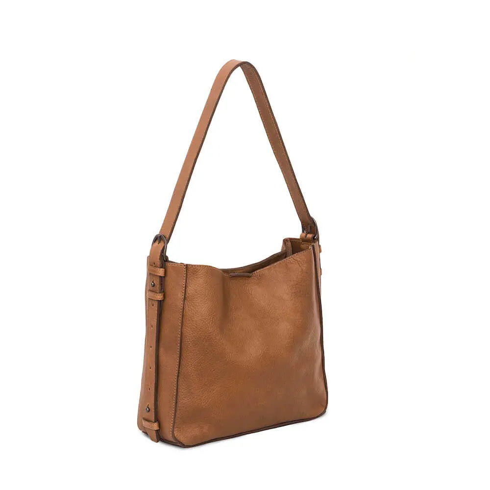 Ellington Leather Hobo by Mission Mercantile Leather Goods, handmade leather goods detail photo 4