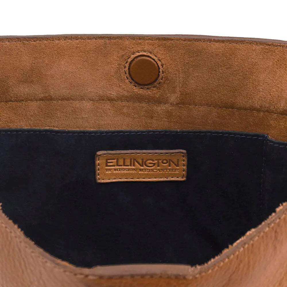 Ellington Leather Hobo by Mission Mercantile Leather Goods, handmade leather goods detail photo 9