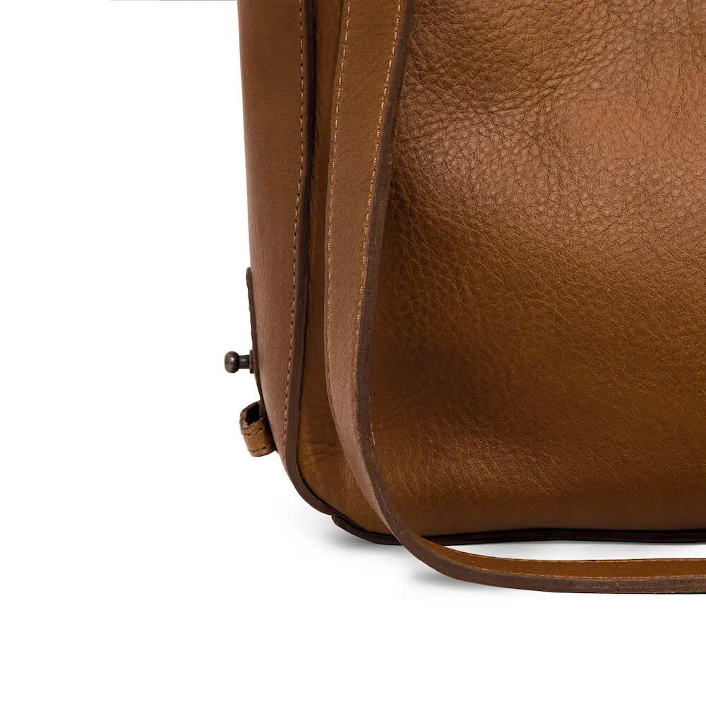Ellington Leather Hobo by Mission Mercantile Leather Goods, handmade leather goods detail photo 10
