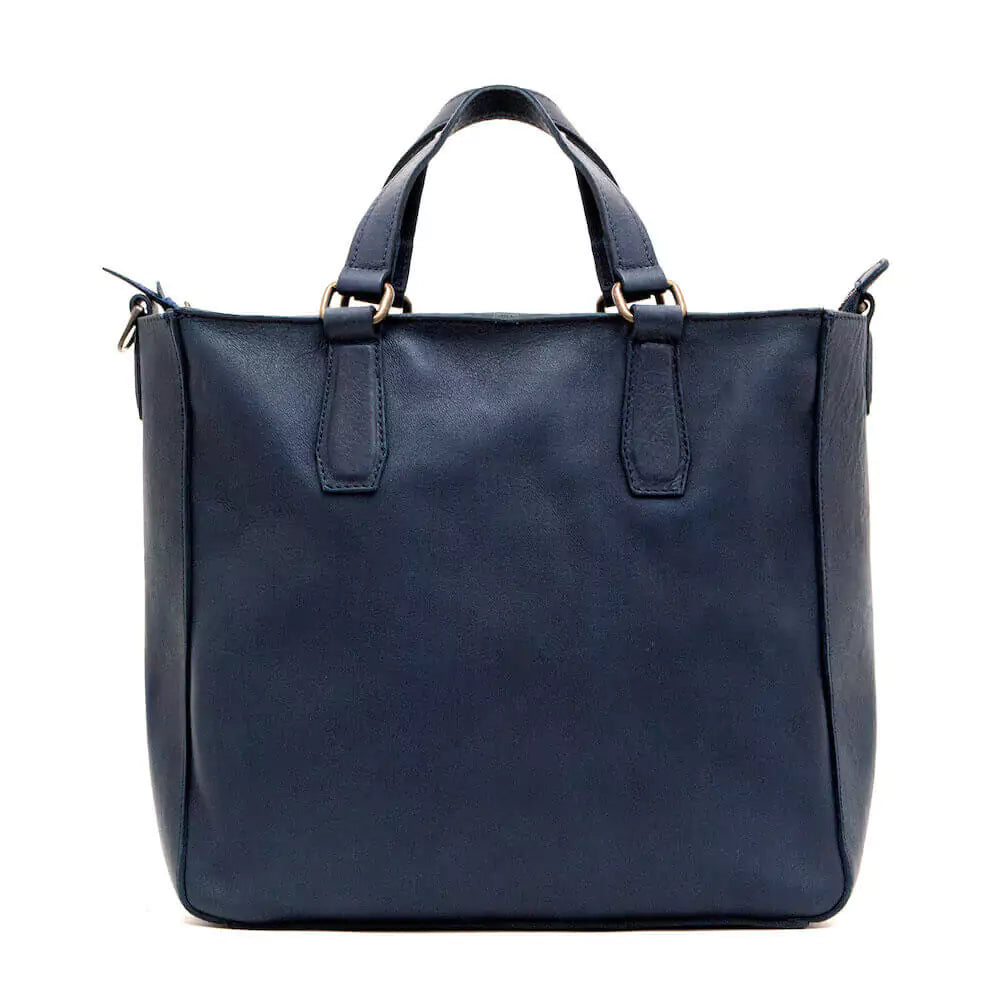 Ellington Leather Market Tote by Mission Mercantile Leather Goods, handmade leather goods detail photo 16