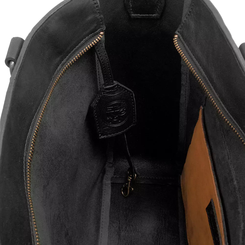 Ellington Leather Market Tote by Mission Mercantile Leather Goods, handmade leather goods detail photo 43
