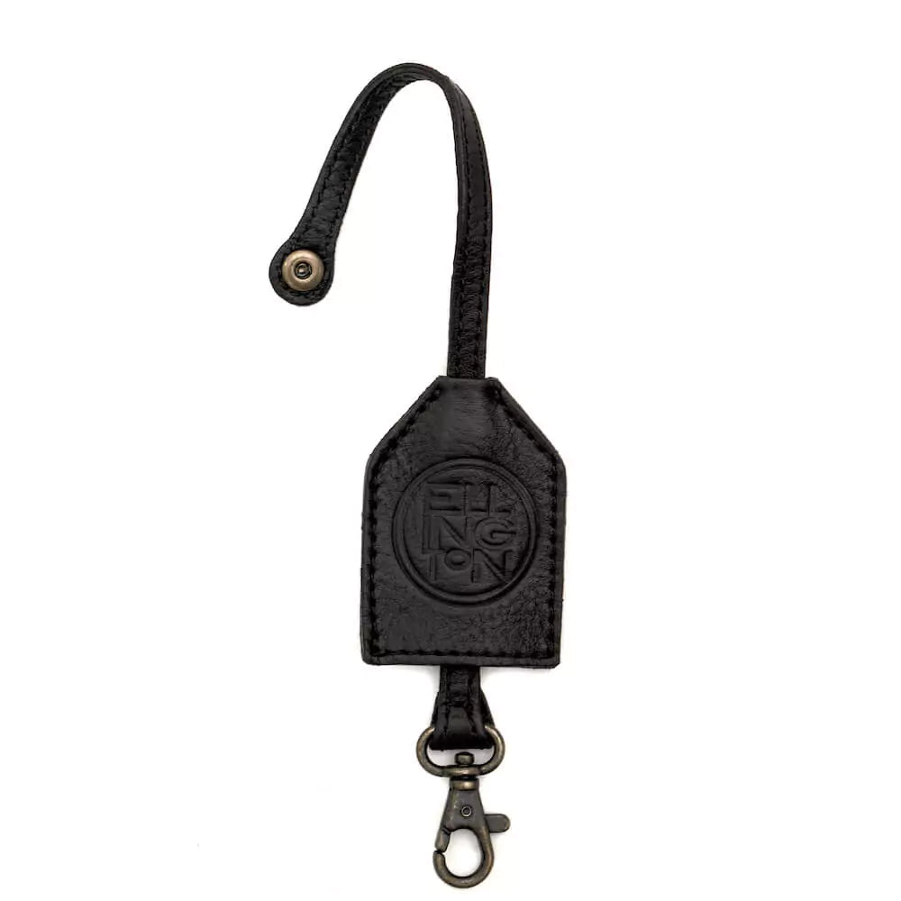 Ellington Leather Key Strap by Mission Mercantile Leather Goods, handmade leather goods detail photo 7