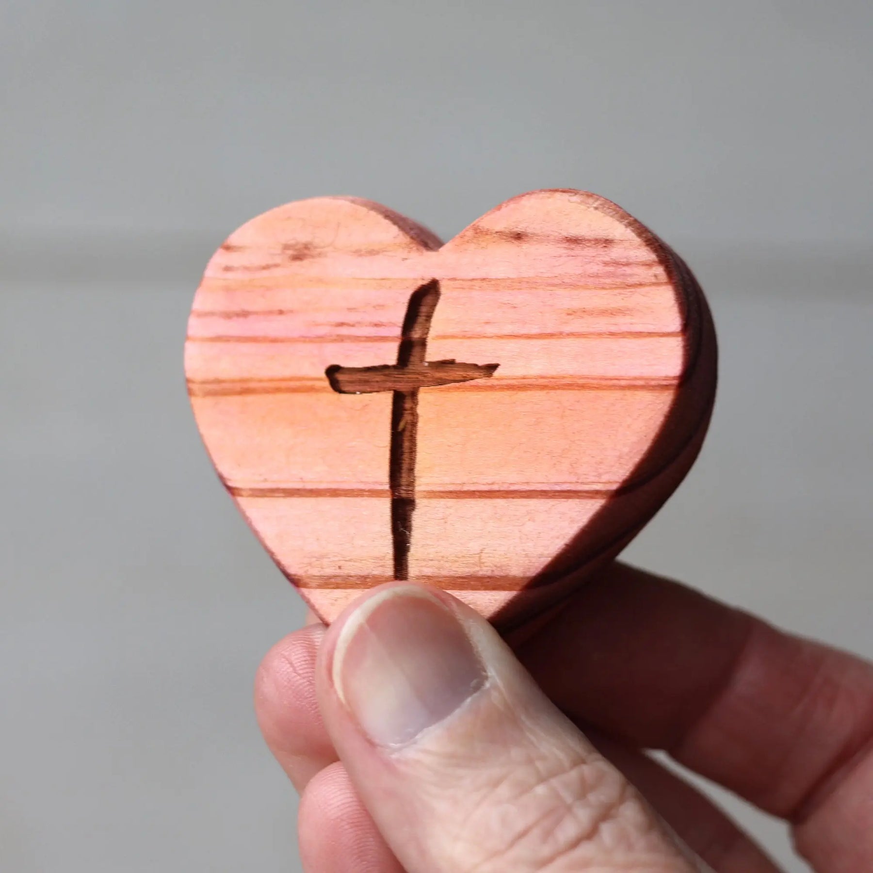 Engraved Easter Hearts by Dennehey Design Co., original artwork detail photo 5