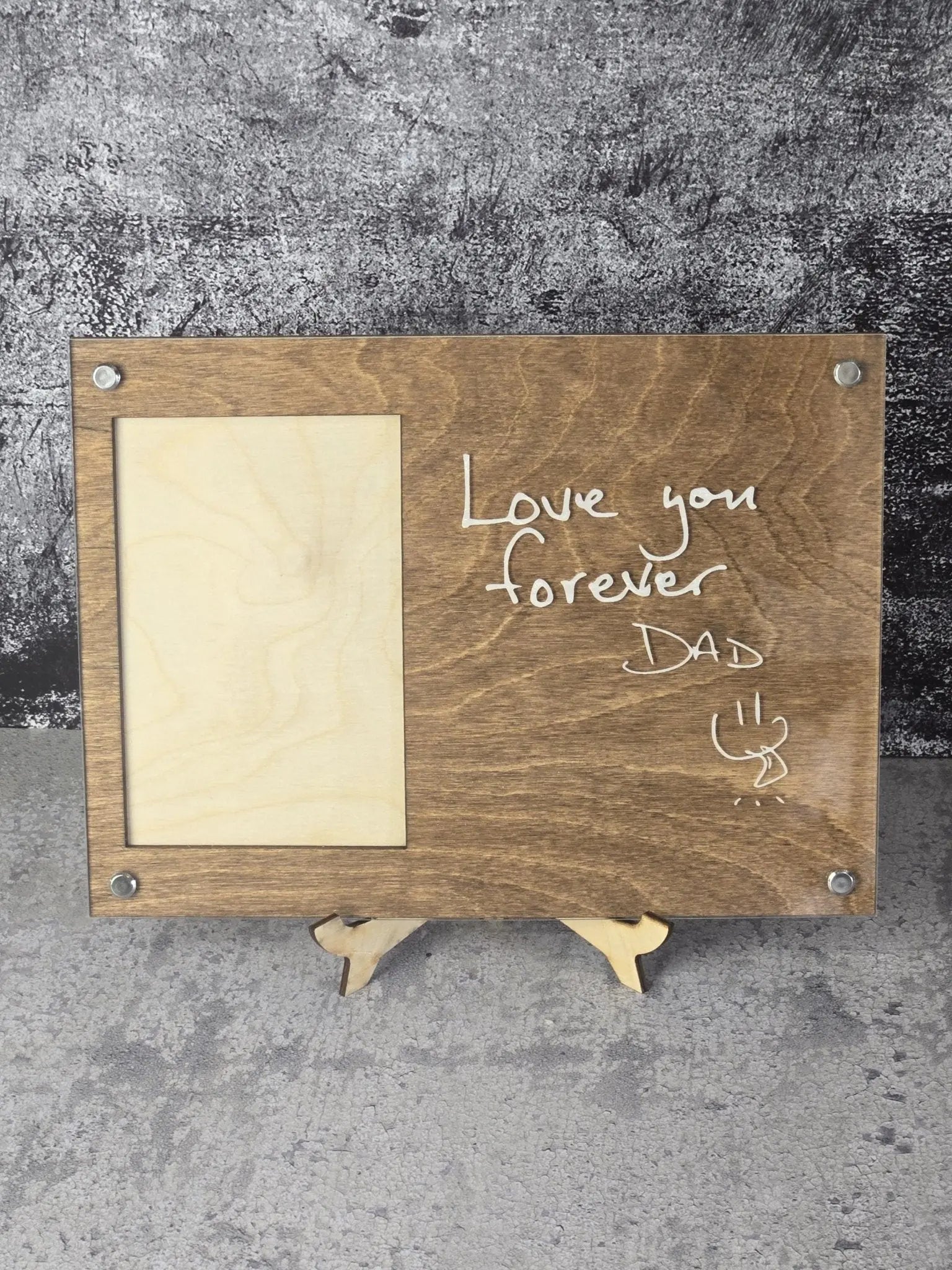 Engraved Handwriting Frame by EverLee Creations, Southern home decor main product photo