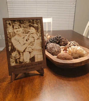 Engraved Wood Photo by EverLee Creations, Southern home decor detail photo 2