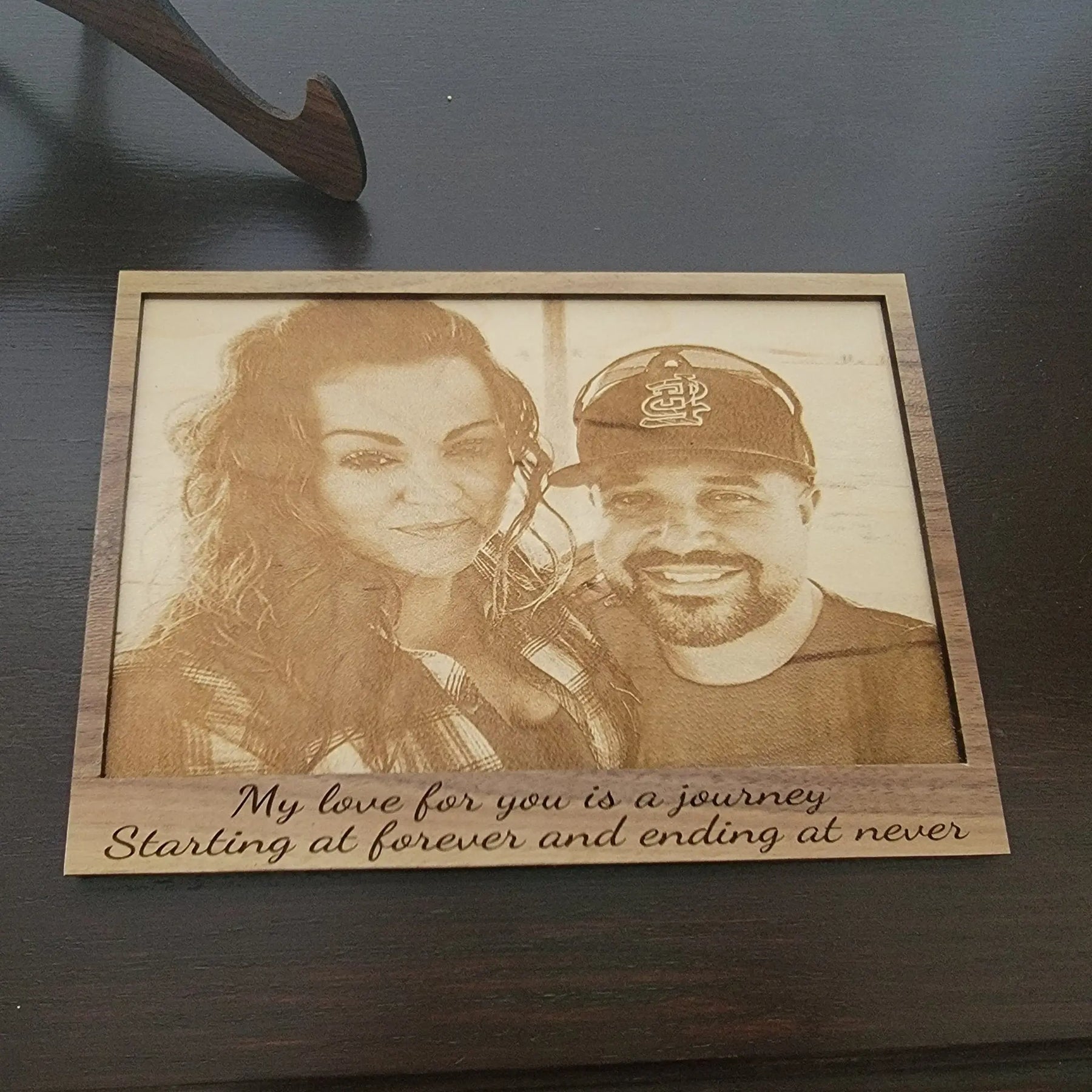 Engraved Wood Photo by EverLee Creations, Southern home decor detail photo 5
