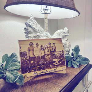 Engraved Wood Photo by EverLee Creations, Southern home decor detail photo 6