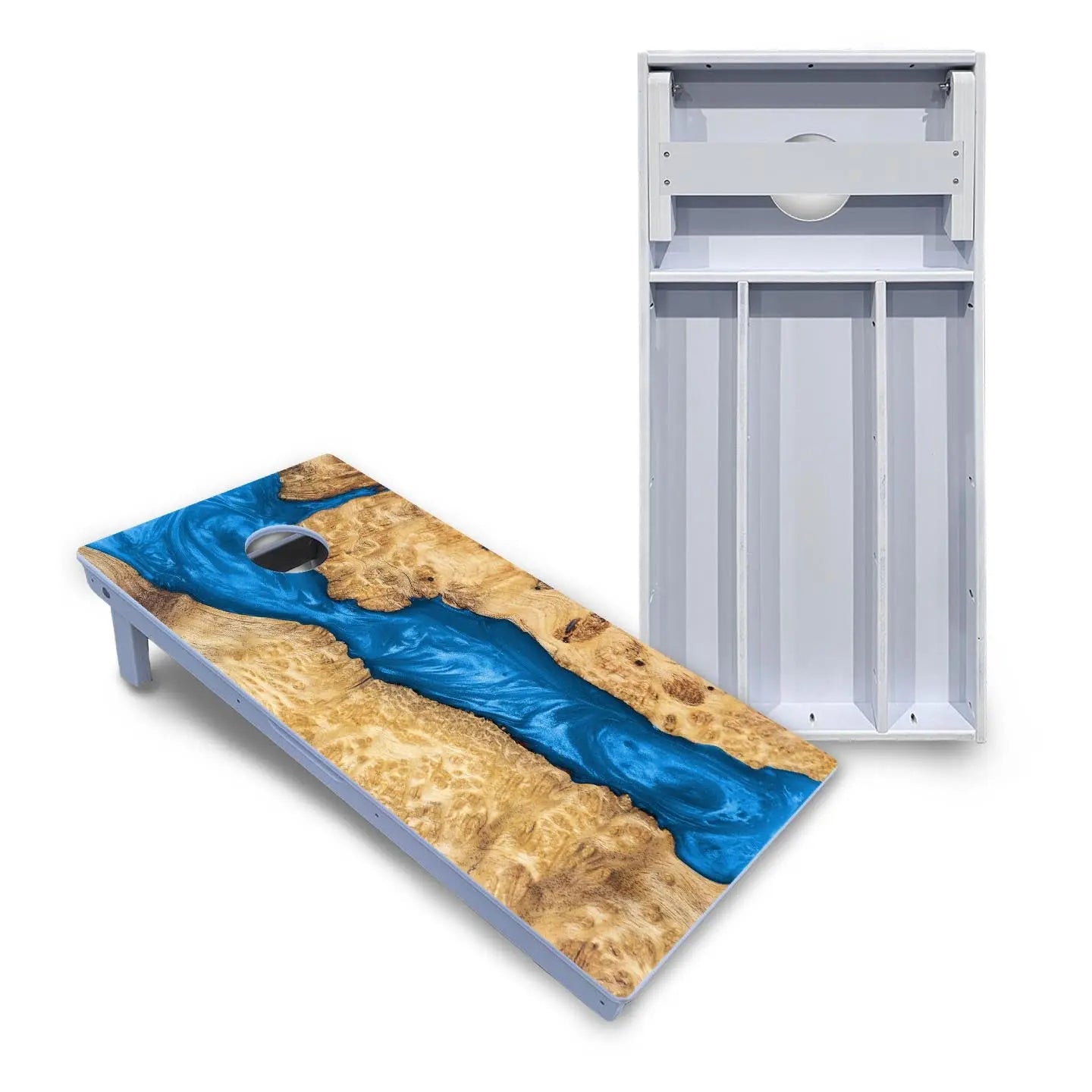 Epoxy Cornhole Boards (not actual epoxy) - All Weather Series by Cornhole Solutions, custom cornhole board main product photo