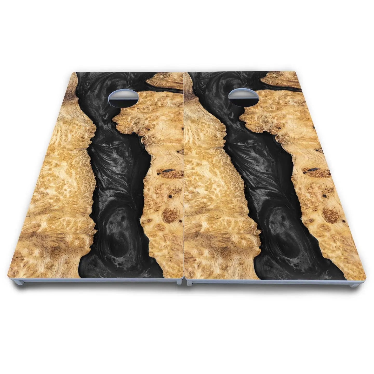 Epoxy Cornhole Boards (not actual epoxy) - All Weather Series by Cornhole Solutions, custom cornhole board detail photo 8