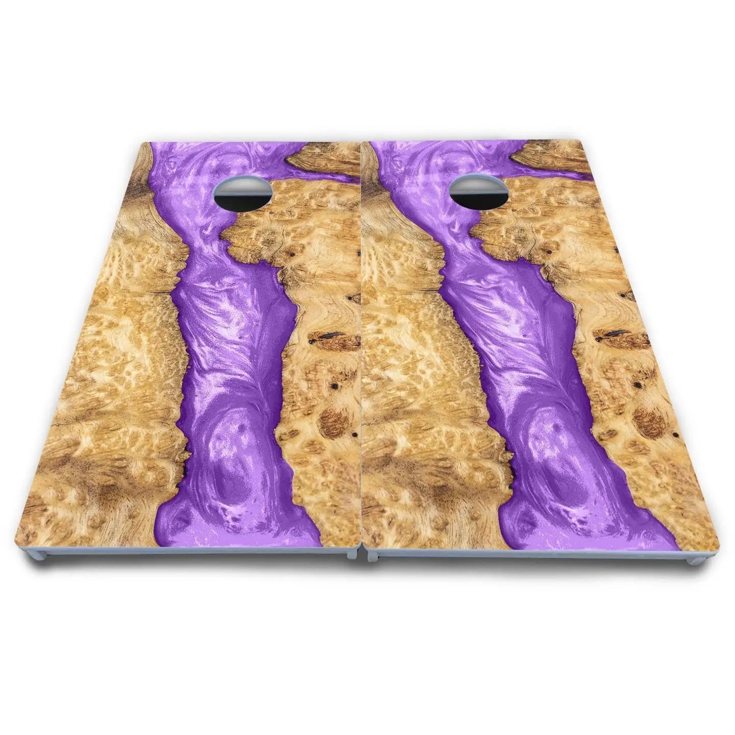 Epoxy Cornhole Boards (not actual epoxy) - All Weather Series by Cornhole Solutions, custom cornhole board detail photo 9