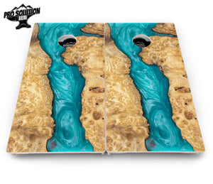 Epoxy Cornhole Boards (not actual epoxy) - Pro Solution Elite Series by Cornhole Solutions, custom cornhole board detail photo 7