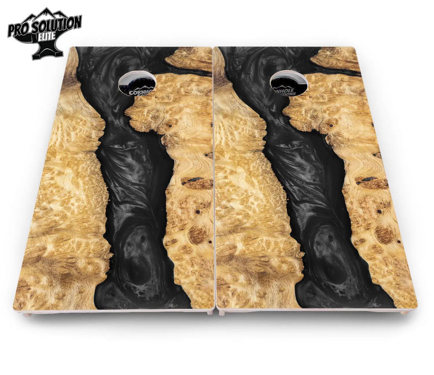Epoxy Cornhole Boards (not actual epoxy) - Pro Solution Elite Series by Cornhole Solutions, custom cornhole board detail photo 9
