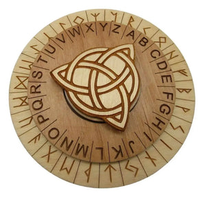 Escape Room Cipher Wheel – Norse Runes Puzzle Prop by Creative Escape Rooms, Southern lifestyle apparel main product photo