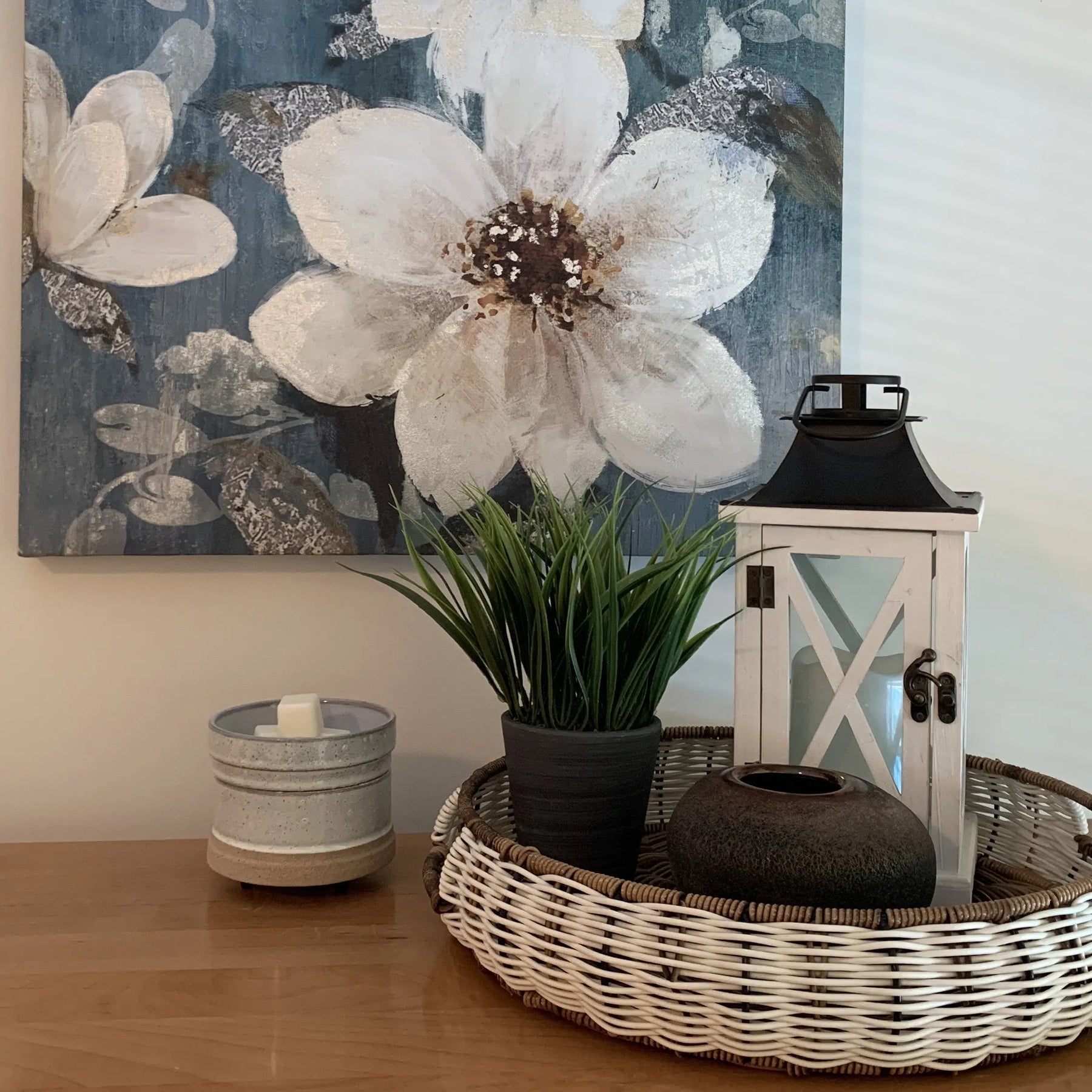 Eucalyptus + Spearmint Wax Melt by The Rustic House, scented candle detail photo 3
