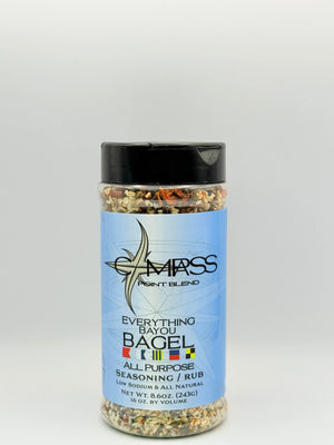 Everything Bayou Bagel Blend by Compass Point, Southern food gift main product photo