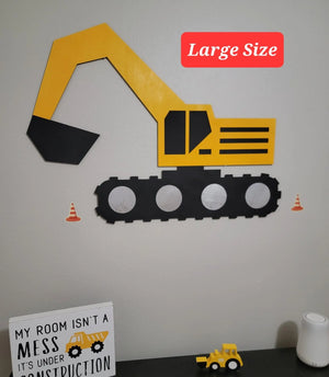 Excavator Construction Truck Wall Decor by EverLee Creations, Southern home decor detail photo 5
