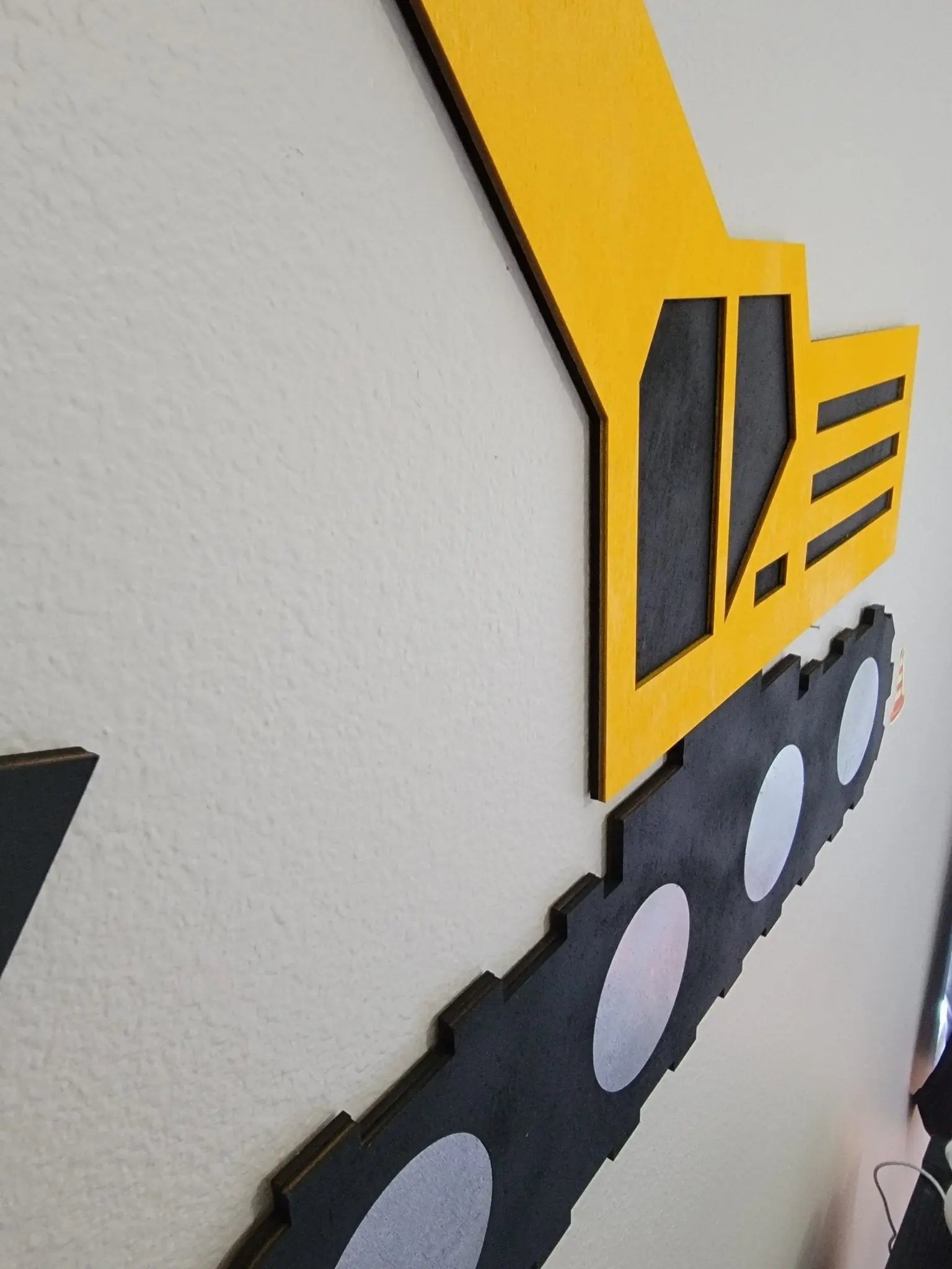 Excavator Construction Truck Wall Decor by EverLee Creations, Southern home decor detail photo 7