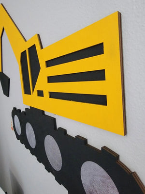 Excavator Construction Truck Wall Decor by EverLee Creations, Southern home decor detail photo 9