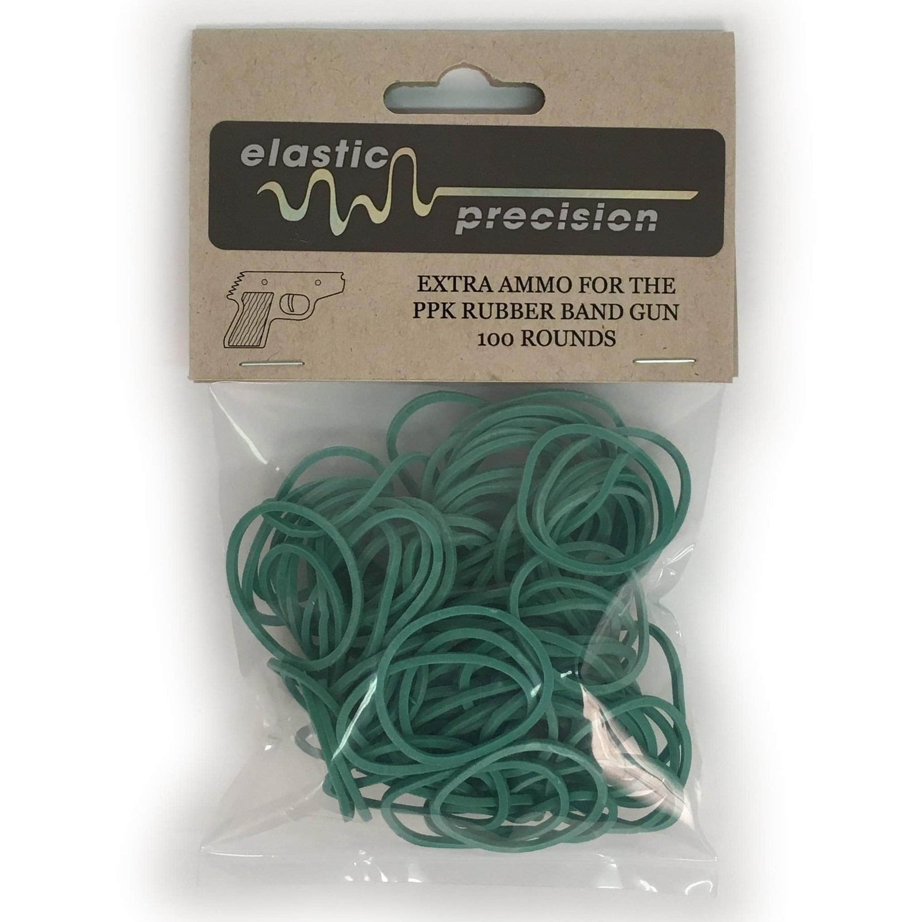 Extra Ammo – 100 Rubber Bands by Elastic Precision, Southern food gift detail photo 4