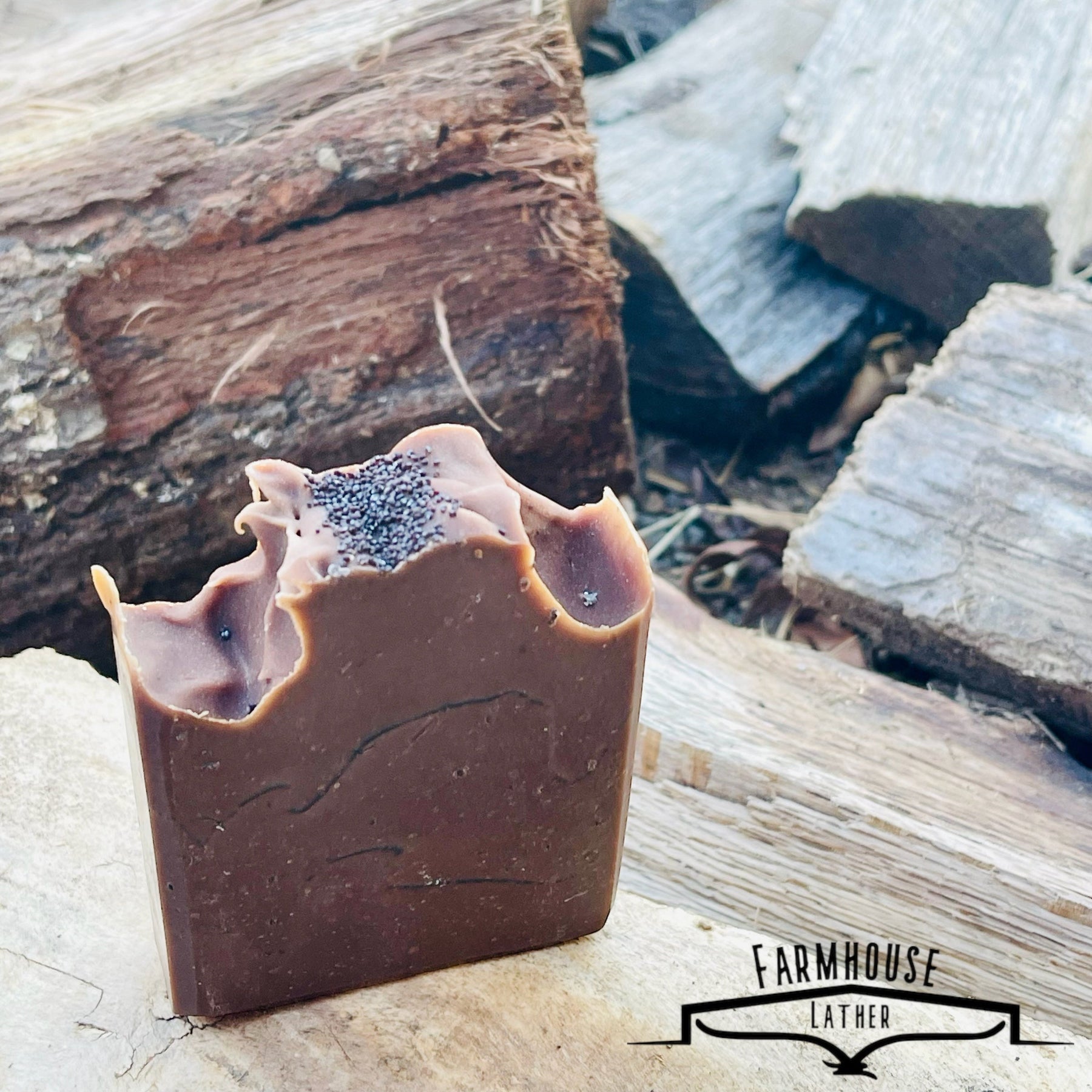 Farmhouse Lather Mocha Madness goat milk soap image 1