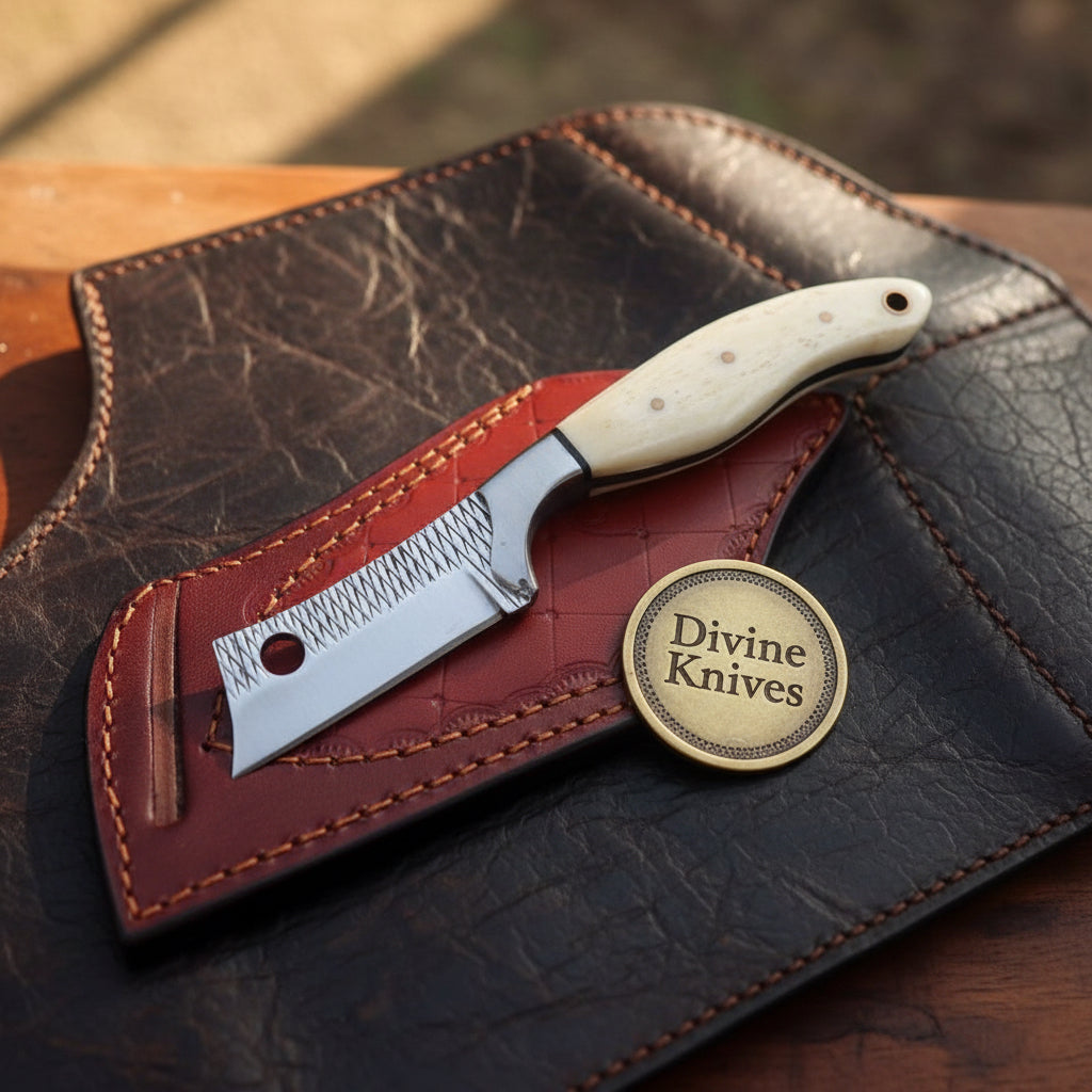 Farrier Rasp Mini Cleaver Bull Cutter with by Divine Knives