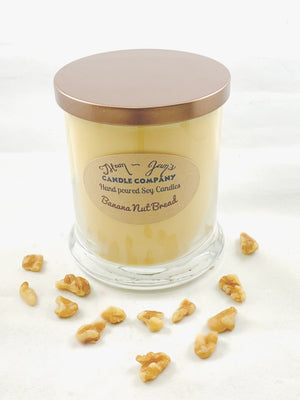 Banana Nut Bread soy candle and wax melts by Mam Jam’s Candle Company, detail image 2