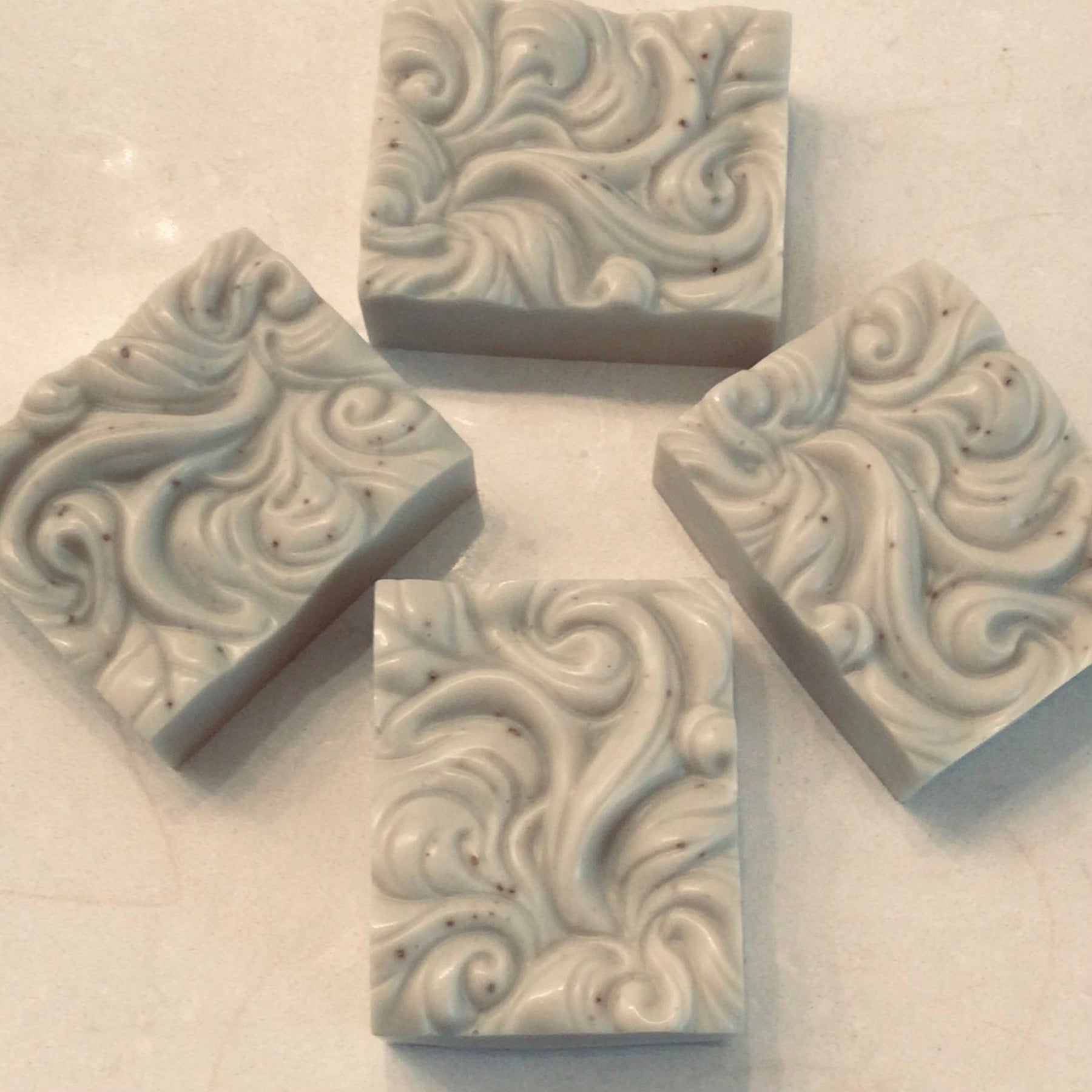 Handcrafted Soaps by SynEb French Green Clay Facial Bar - The Clay Collection by Handcrafted Soaps by Syn Eb, natural skincare detail photo 3