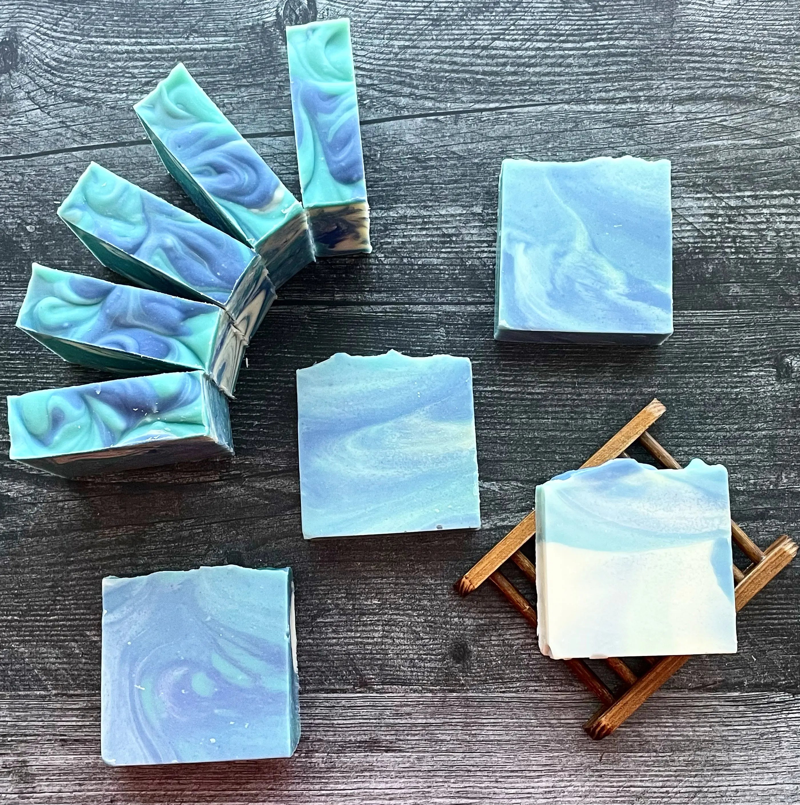 Fresh Waters Handcrafted Soap by Lustful Bath, LLC, natural skincare main product photo