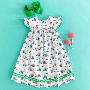 Fairway Golf Dress by Seven Lantern Lane, Southern lifestyle apparel detail photo 2