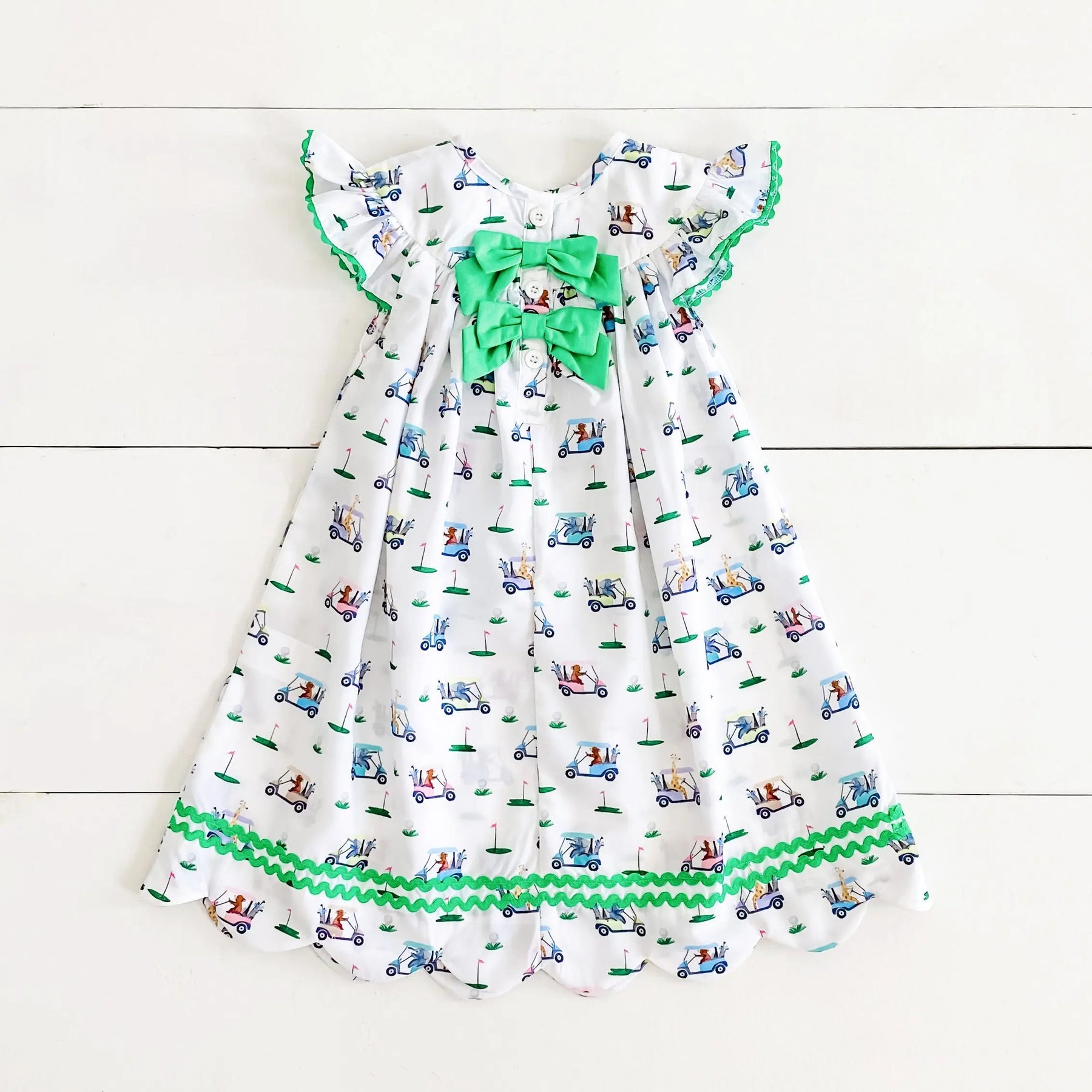 Fairway Golf Dress by Seven Lantern Lane, Southern lifestyle apparel detail photo 18
