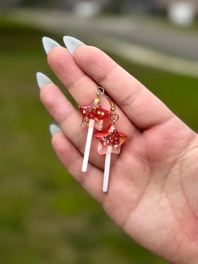 Fairy Candy Earrings by Mushroom Lady Co, Southern food gift main product photo