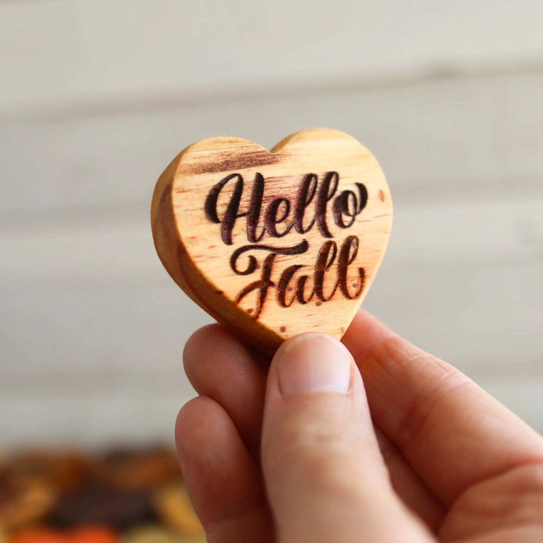 Fall Hearts :: Engraved Sets by Dennehey Design Co., Southern home decor detail photo 3