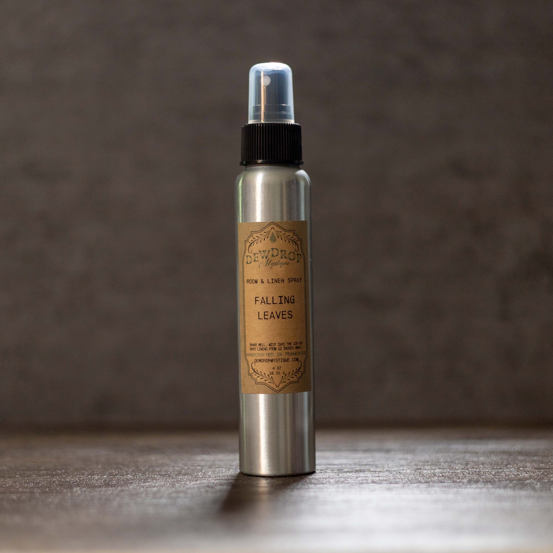 Falling Leaves Room Spray by Dewdrop Mystique LLC, scented candle detail photo 2