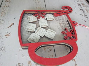 Family Christmas Ornament Hot Chocolate Edition by EverLee Creations, Southern food gift detail photo 5