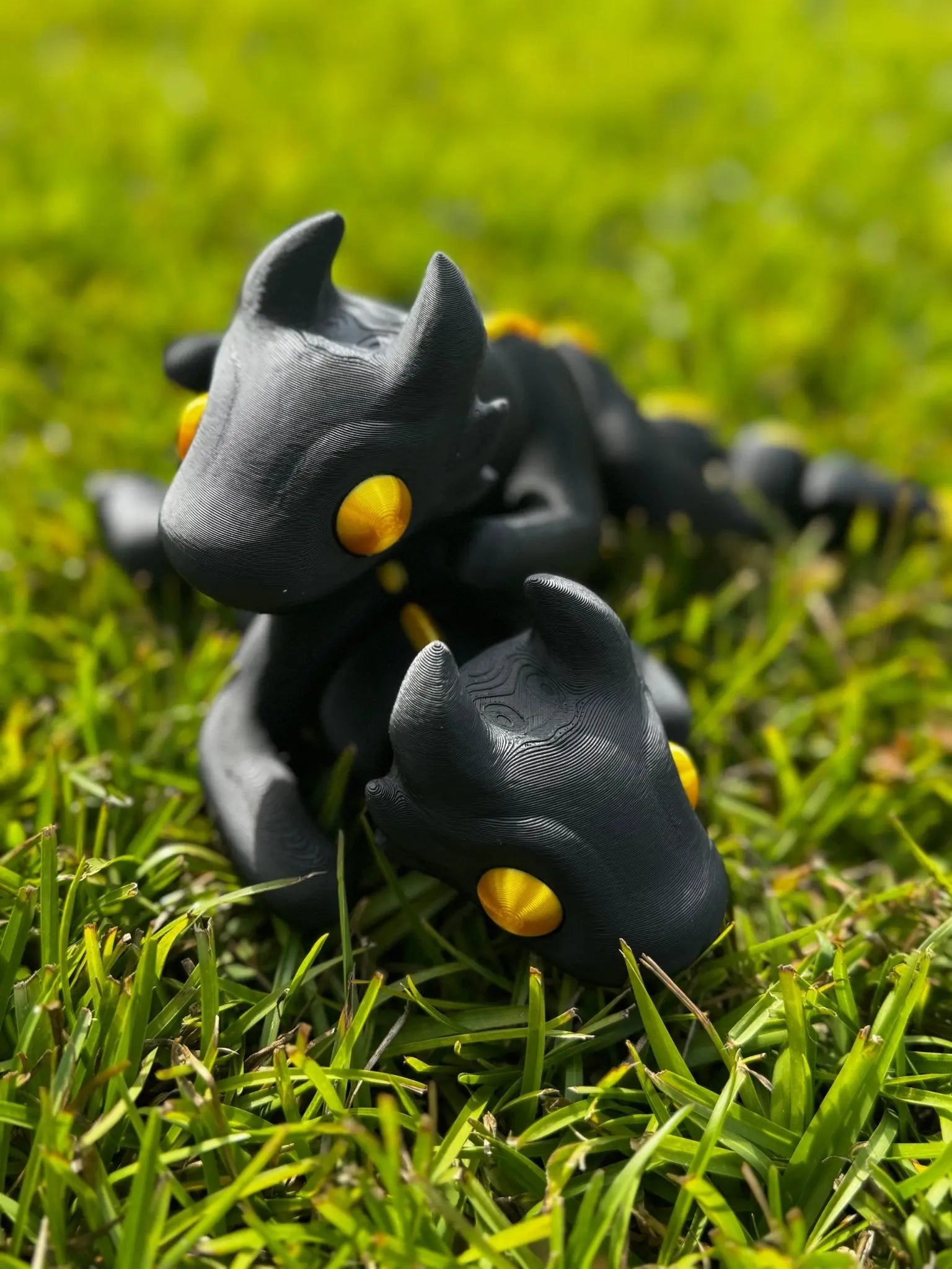Fantasy Dragon 3D Printed Fidget Toy | Large Sensory Toy by Mushroom Lady Co, paper gift detail photo 8