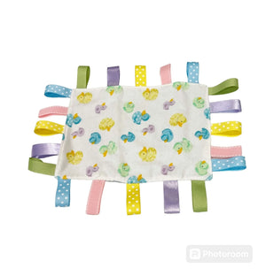 Farm Animal Taggy Blanket by East Mississippi Creations, children's boutique clothing detail photo 3