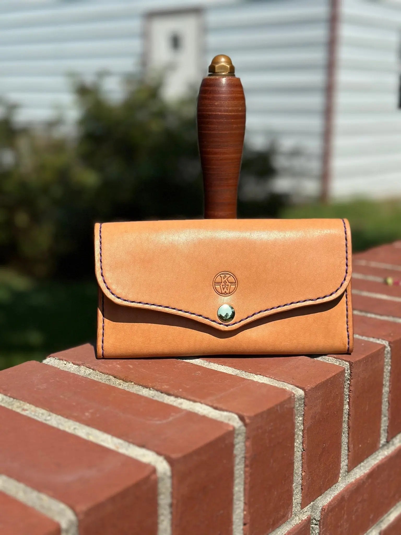 Female Wallets by Kw Leatherworks, handmade leather goods main product photo