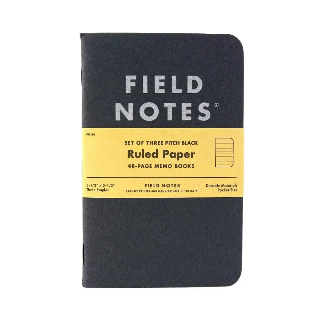 Field Notes Notebook Graph Paper by Recycled Firefighter, paper gift detail photo 2