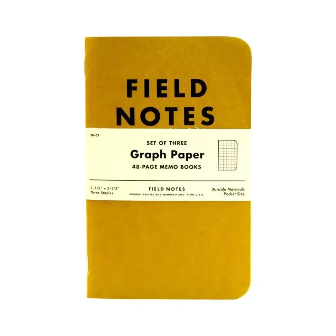 Field Notes Notebook Graph Paper by Recycled Firefighter, paper gift detail photo 4