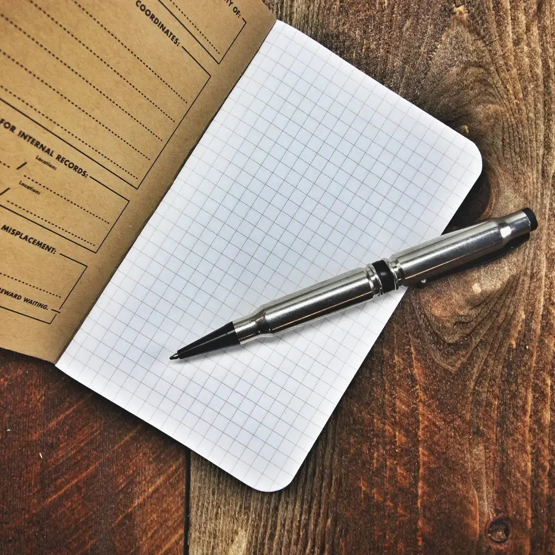 Field Notes Notebook Graph Paper by Recycled Firefighter, paper gift detail photo 9