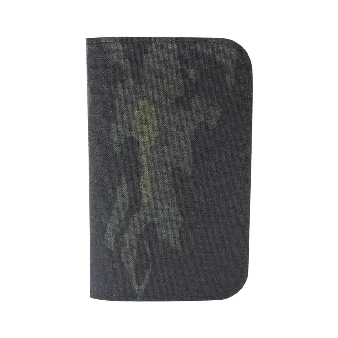 Field Notes Wallet by Recycled Firefighter, handmade leather goods detail photo 5