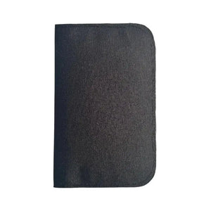 Field Notes Wallet by Recycled Firefighter, handmade leather goods detail photo 8