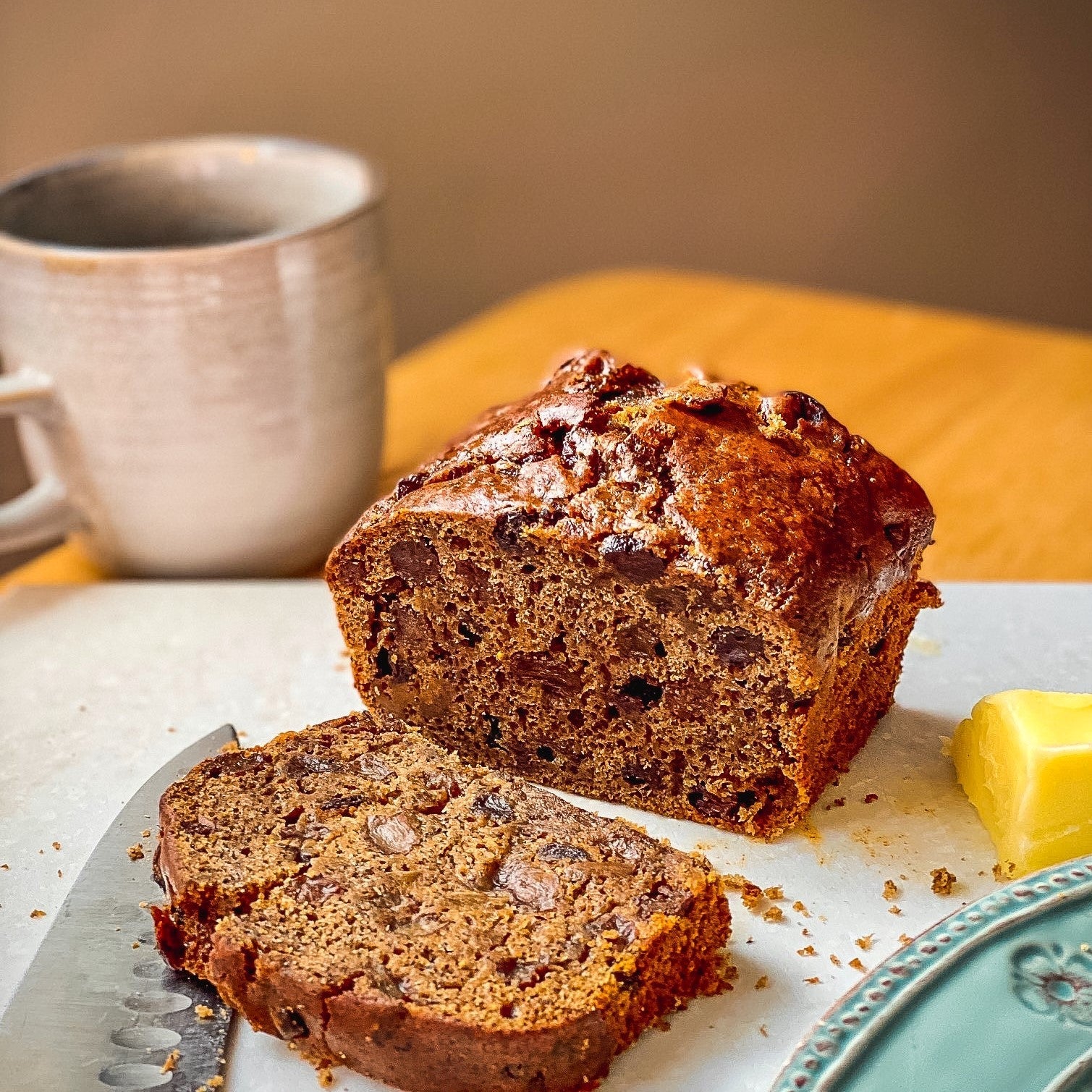 Turkish Fig & Apricot Tea Brack detail view by Two and a Half Irishmen - Traditional Irish Baking