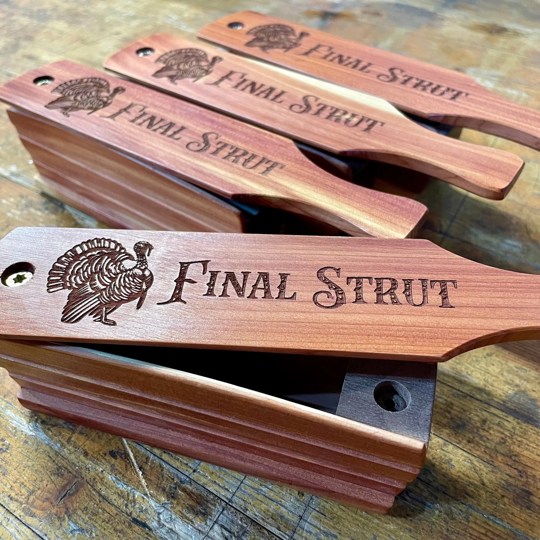 Final Strut Turkey Box Call by Bayou Legacy Game Calls, game call detail photo 4