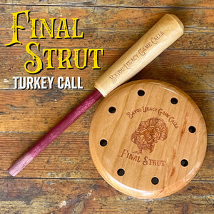 Final Strut Turkey Pot Call by Bayou Legacy Game Calls, game call detail photo 4