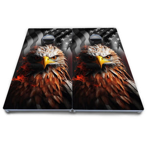 Fire Eagle Cornhole Boards - All Weather Series by Cornhole Solutions, custom cornhole board detail photo 4