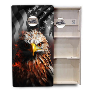Fire Eagle Cornhole Boards - Professional Tournament Series by Cornhole Solutions, custom cornhole board detail photo 3