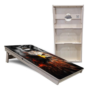 Fire Eagle Cornhole Boards - Professional Tournament Series by Cornhole Solutions, custom cornhole board detail photo 4